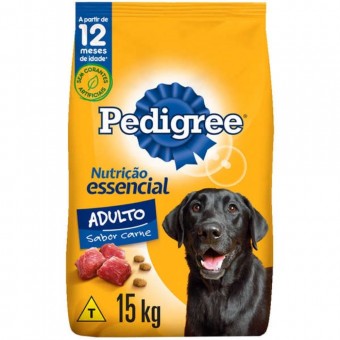 Ração para cães Pedigree Nutrição Essencial 15Kg